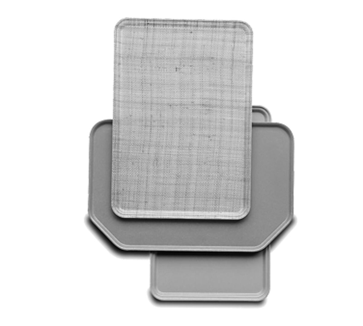 Rectangular Suede Tray M52944