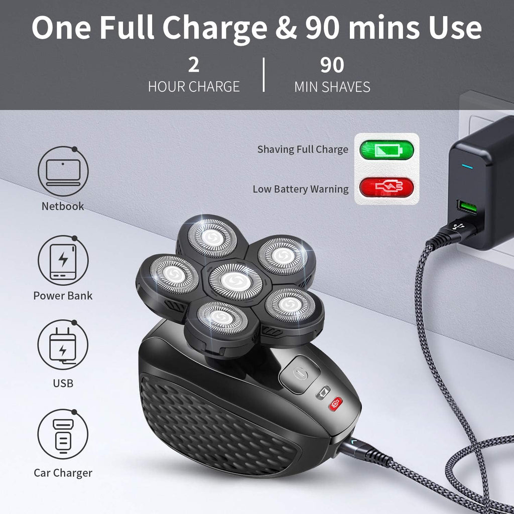 7 in 1 Rotary Head Electric Shaver M652814