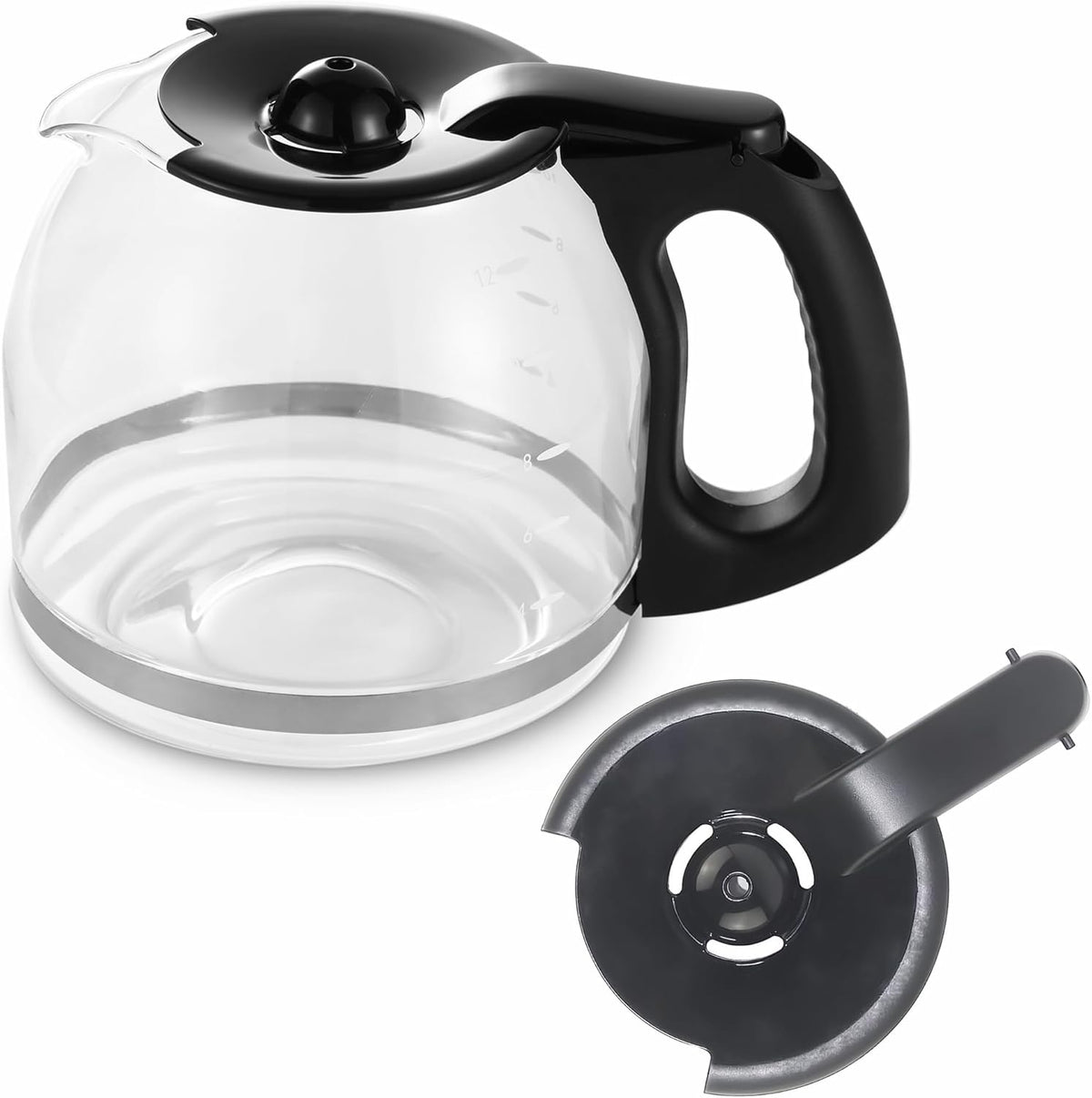 12-Cup Glass Carafe with Lid N60657