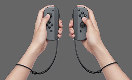 Black Nintendo Switch Game Console with Blue Red Joycon X578973