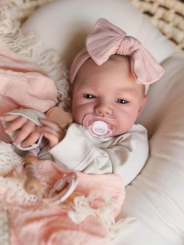 20 Inch Lifelike Reborn Baby Doll with Weighted Soft Body W60637