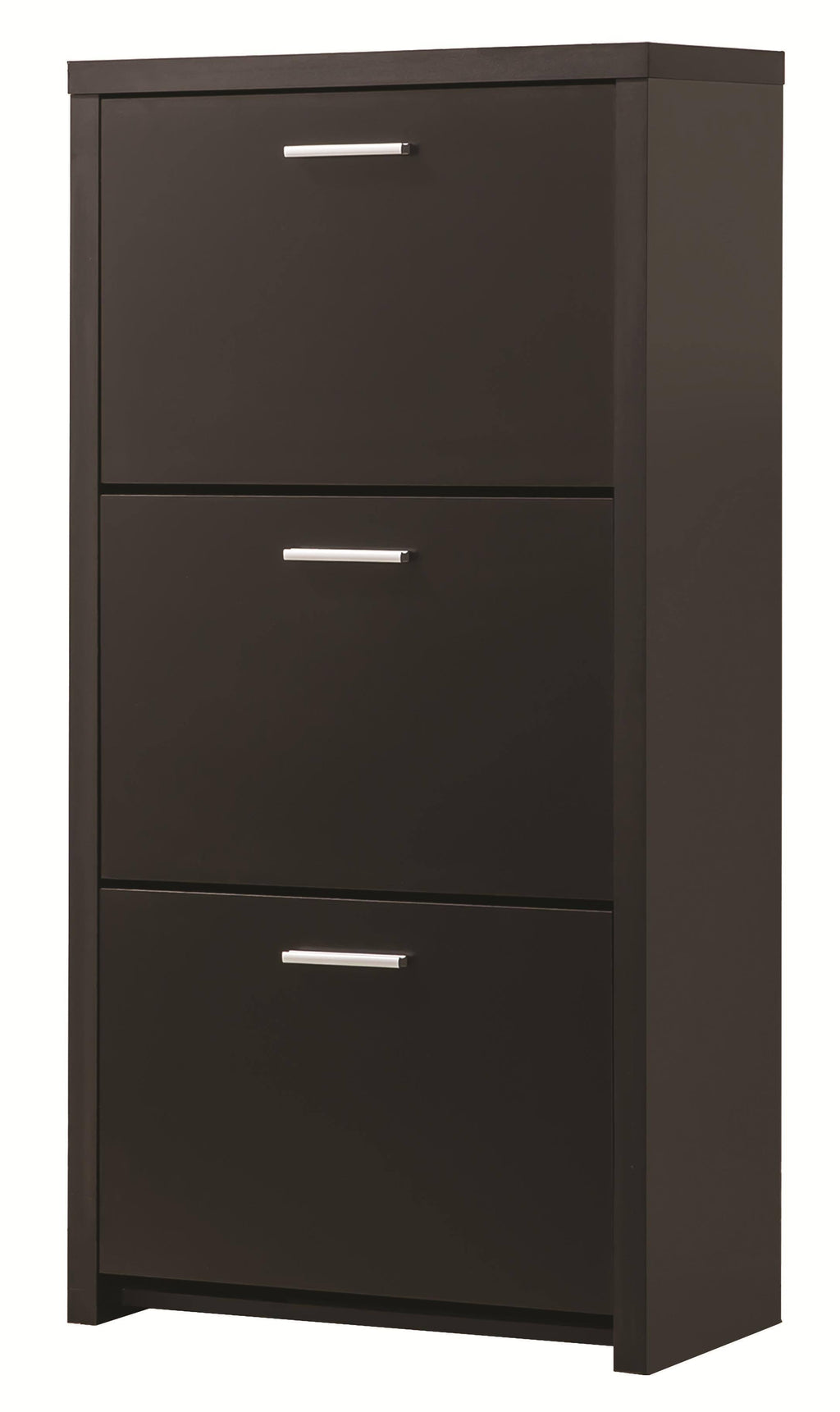 Black 3 Drawer Shoe Cabinet D80086