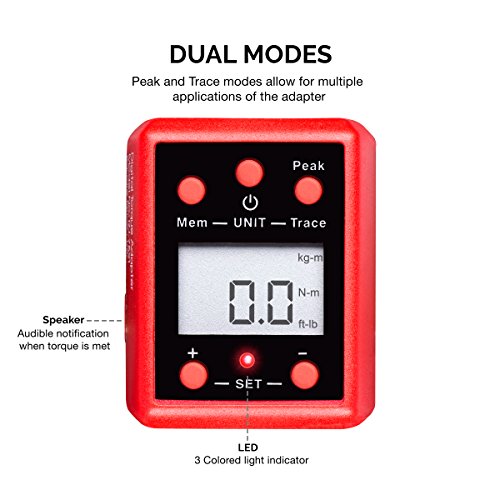 3/4-Inch Digital Torque Adapter, 150-750 ft-lb V6913