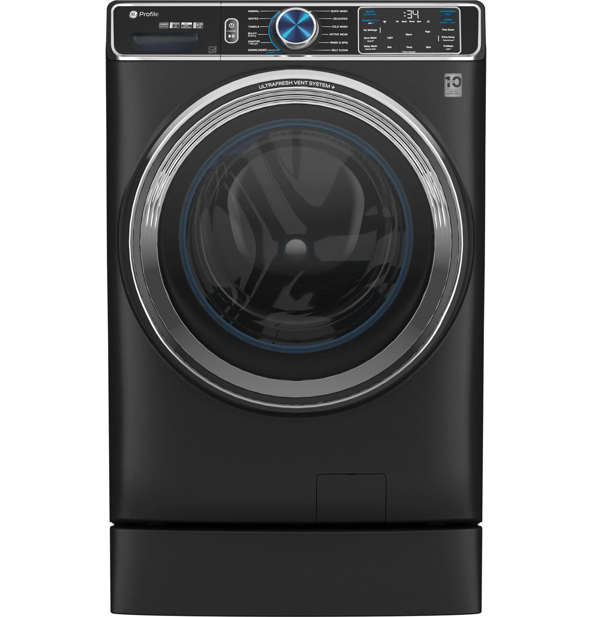 Gray Front Load Washer Y9721