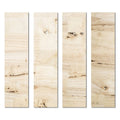 Beveled Glass Subway Tile in Beige Z776
