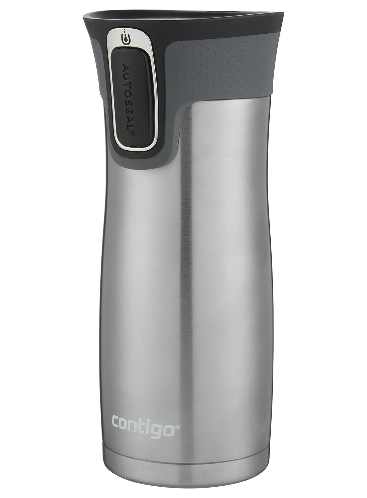 16 Oz Stainless Steel Travel Mug, 2-Pack F29931