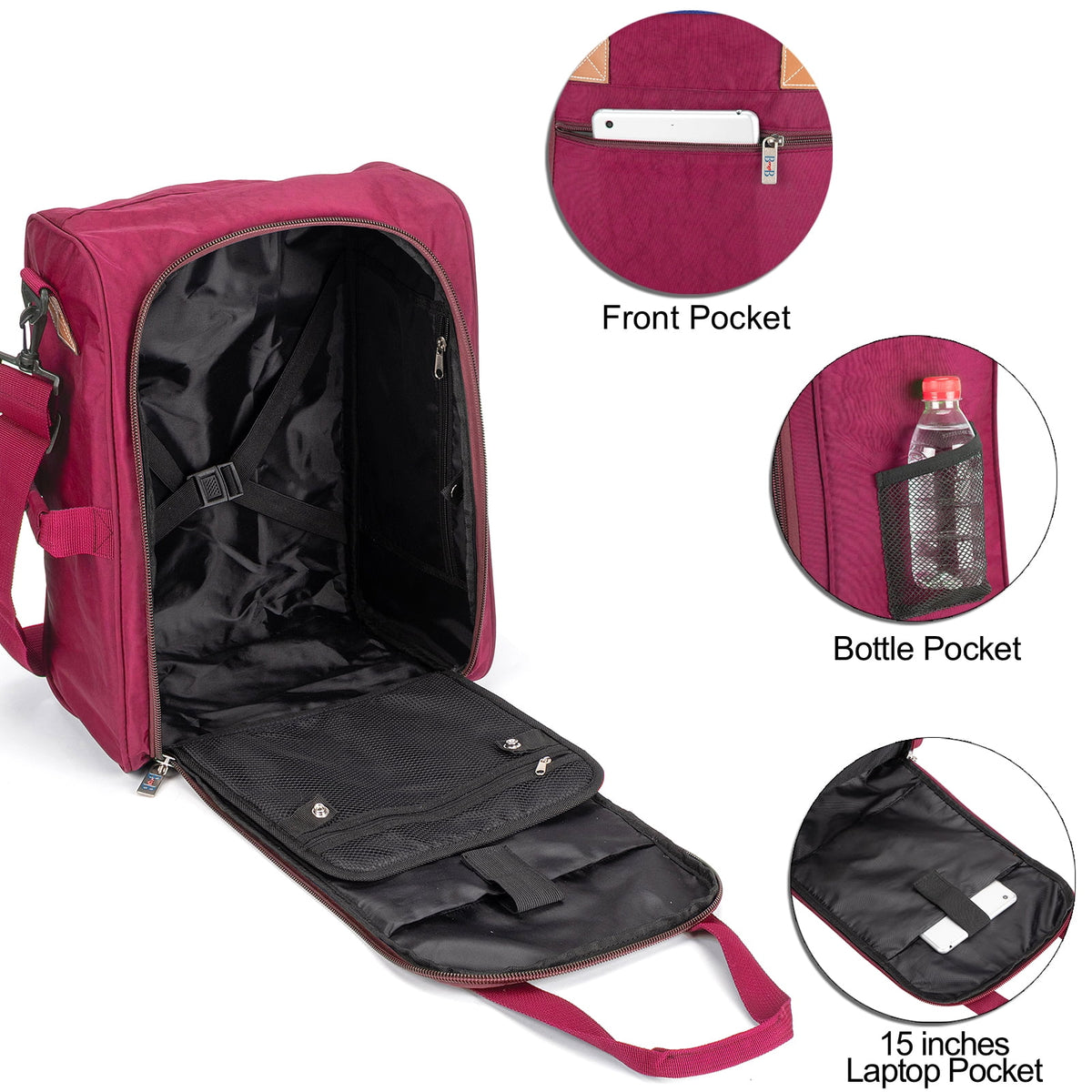 17" Personal Item Under Seat Duffel H198658