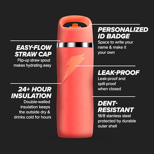 22oz Stainless Steel Water Bottle Y312954