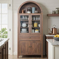 Pantry Cabinet with Drawer, 2 Cabinets and 6 Door Shelves, Adjustable Shelves, 71.65" R53194