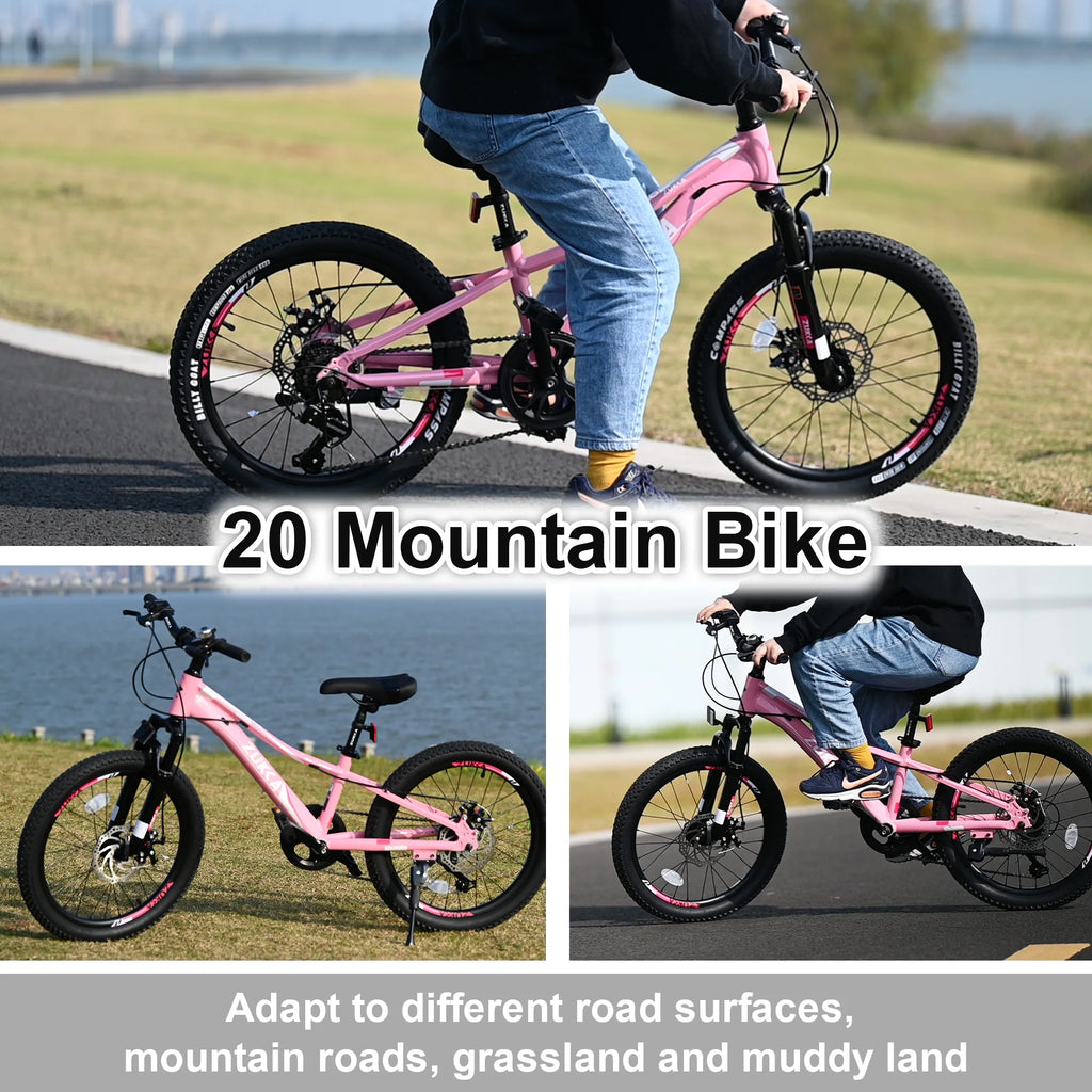 Green 7 Speed Mountain Bike Y5104