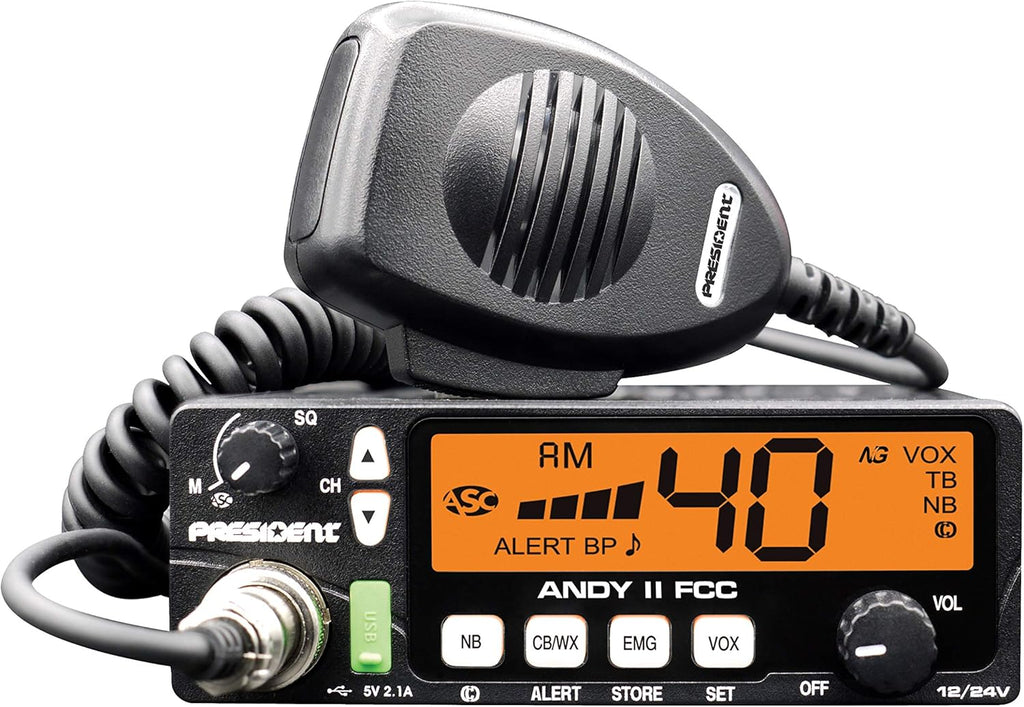 CB Radio with Weather Channel and USB Port X532