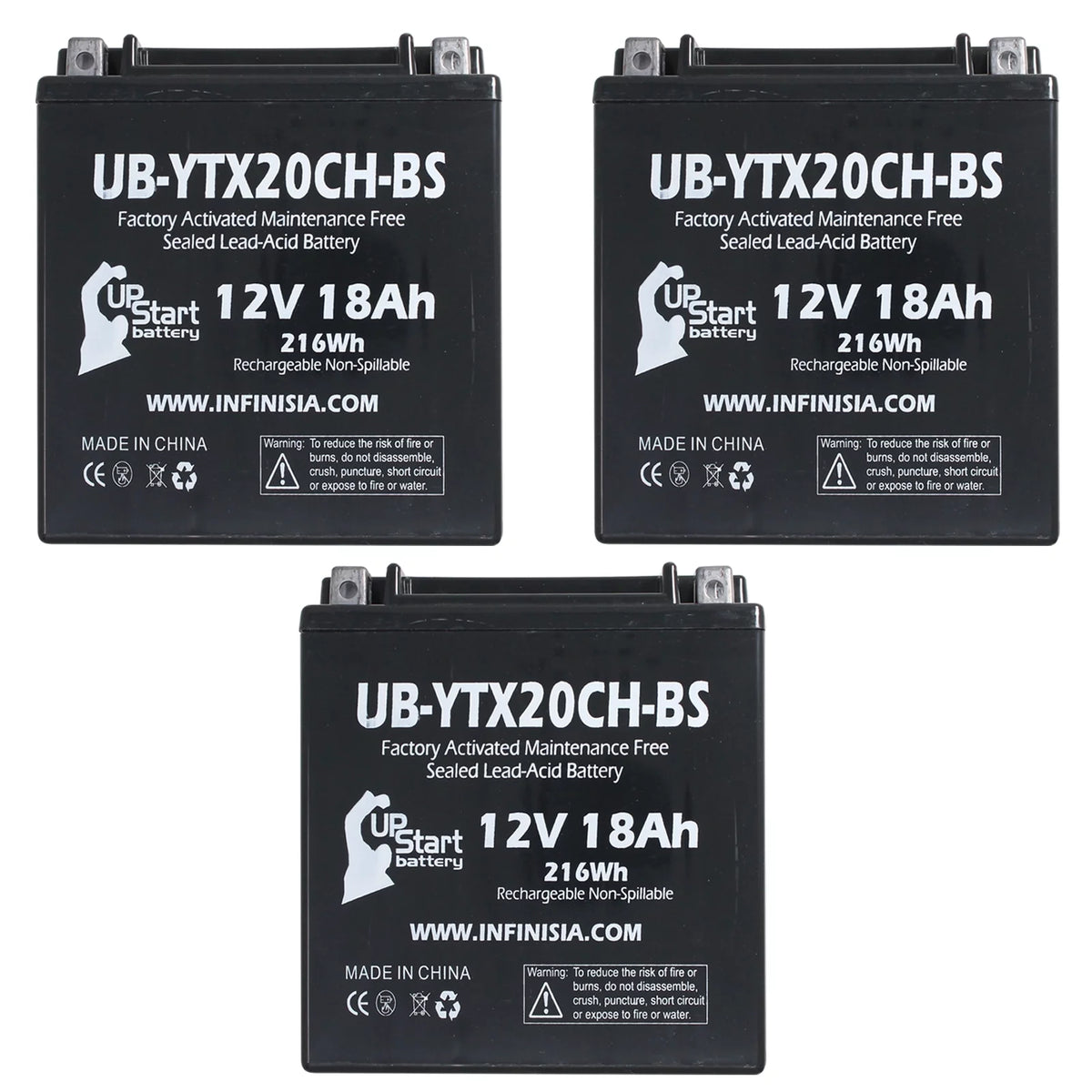 12V 18AH ATV Battery O9303