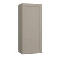 Sterling Gray Finish Laminate Shaker Wall Kitchen Cabinet 18 in. x 42 in. x 12 in. G536230