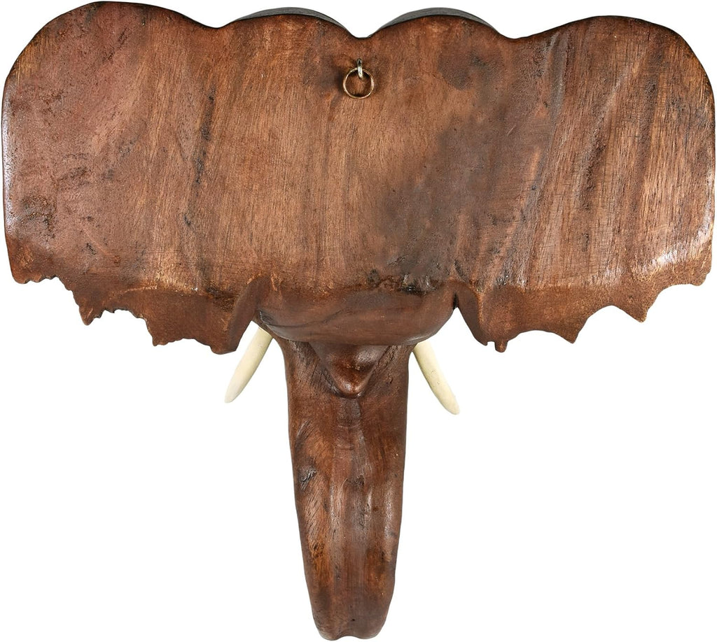 Thai Elephant Head Sculpture Wall Art 12X12 S248481