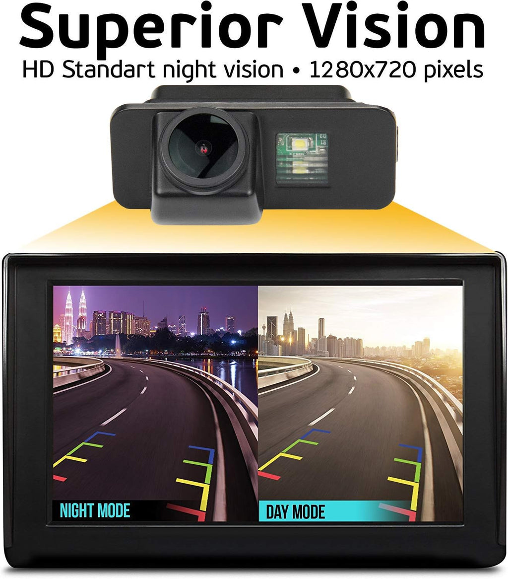 Reversing Camera Integrated in Number Plate Light for Toyota Land Cruiser Prado J265