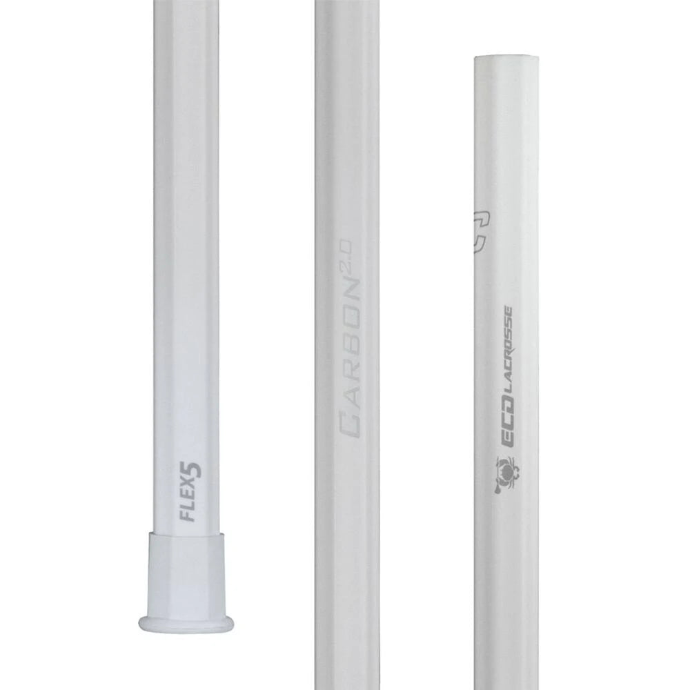 White Carbon Goalie Lacrosse Shaft J1840