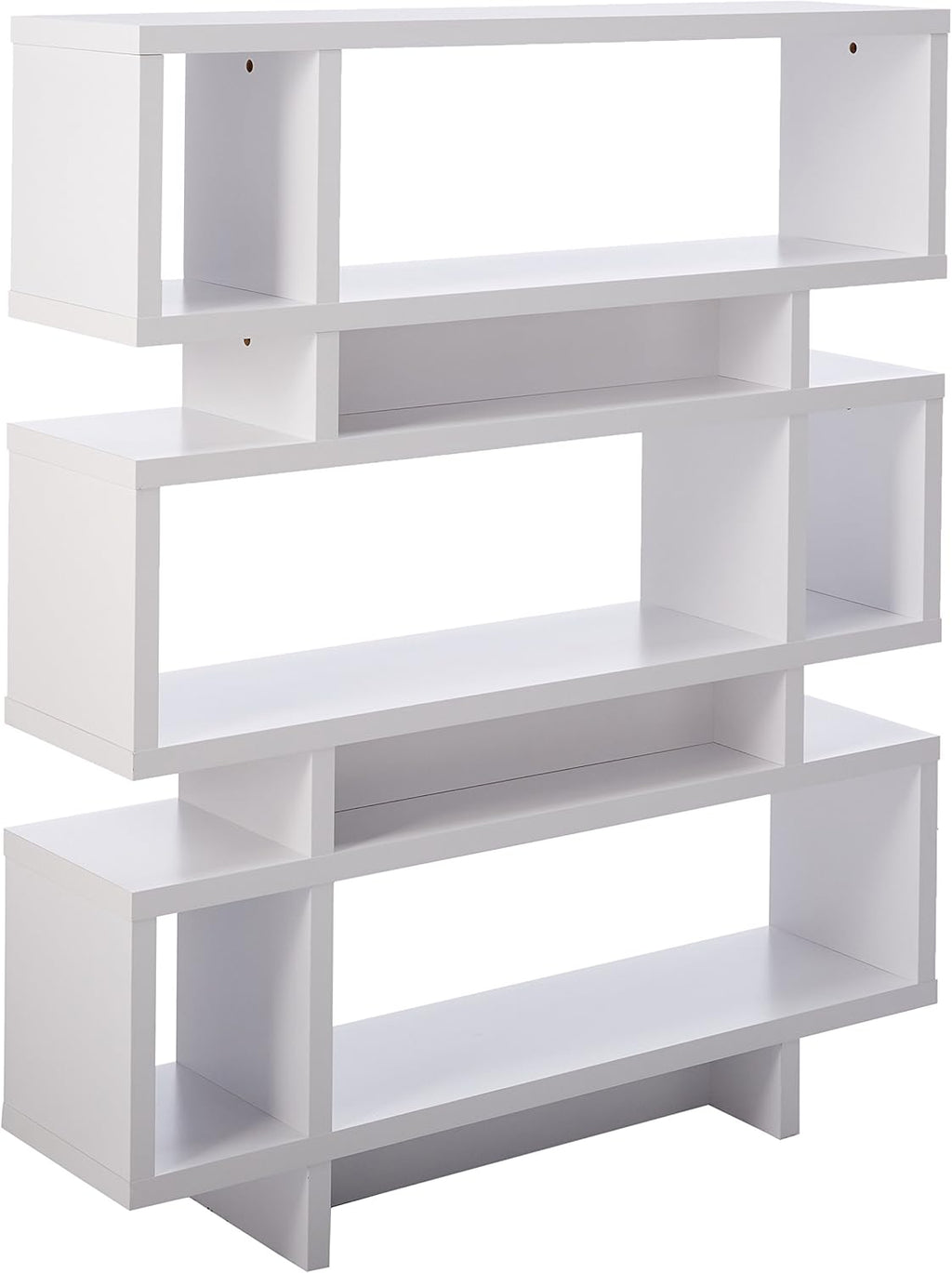 White Modern Style Bookcase, 47.2 54.5 O552175