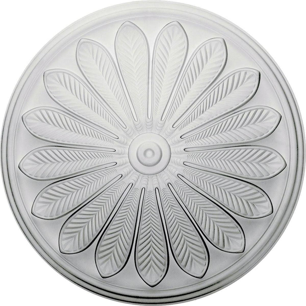 Pale Gold Hand-Painted Ceiling Medallion V62092