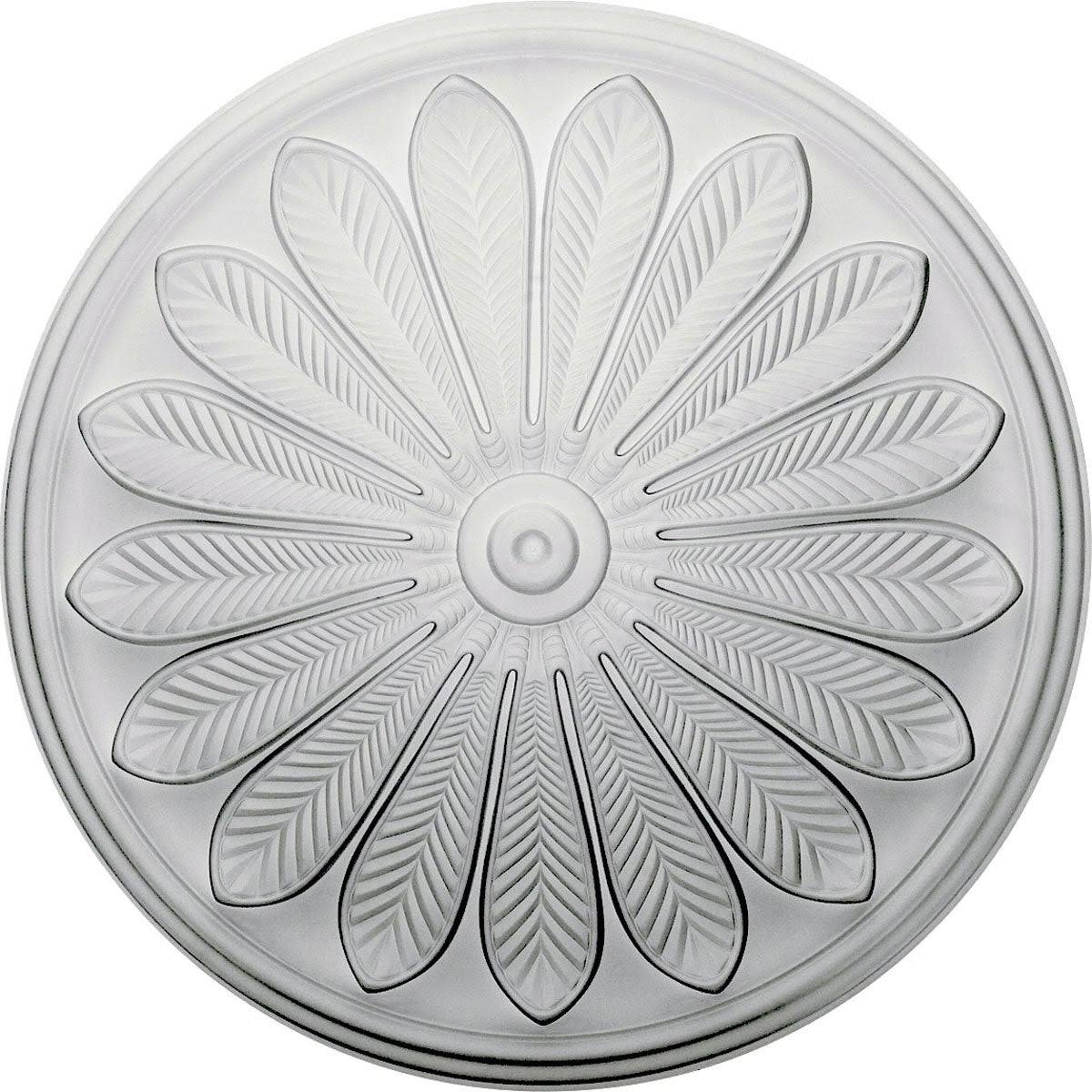 Pale Gold Hand-Painted Ceiling Medallion V62092