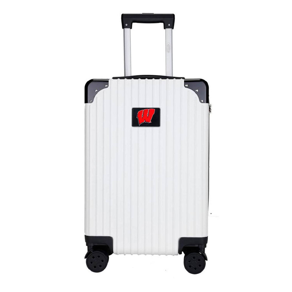 White Carry on Suitcase Q74778