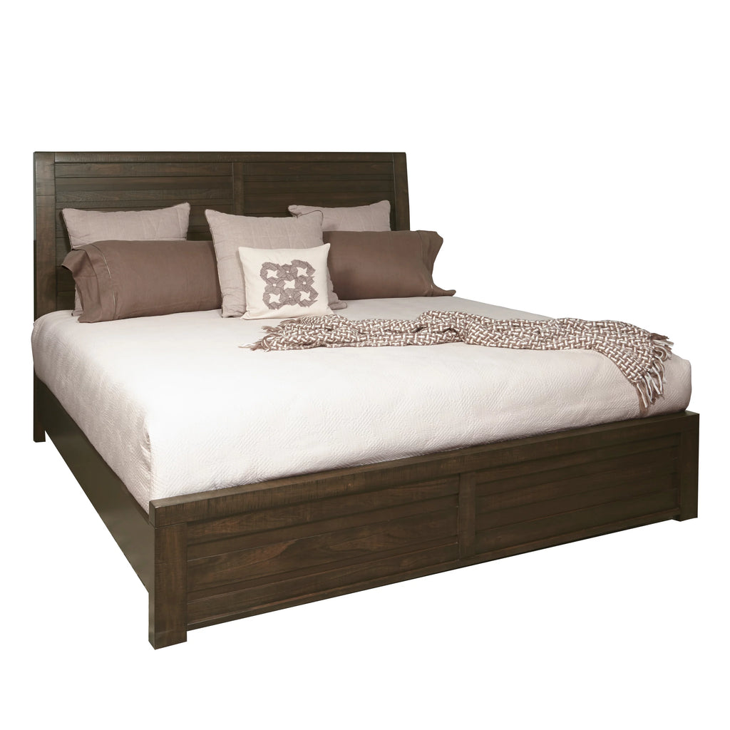 Queen Bed with Dresser, Mirror, Nightstand in Espresso K91932