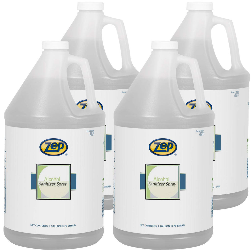 Alcohol Hand Sanitizer Liquid Refill 1 Gallon Case of 4 Pack of 2 R34710