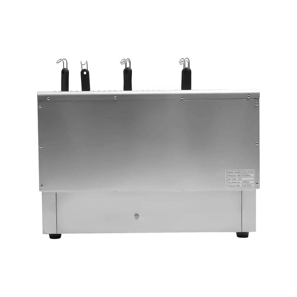 6 Holes LPG Propane Gas Commercial Pasta Cooker with 2 Tanks L306
