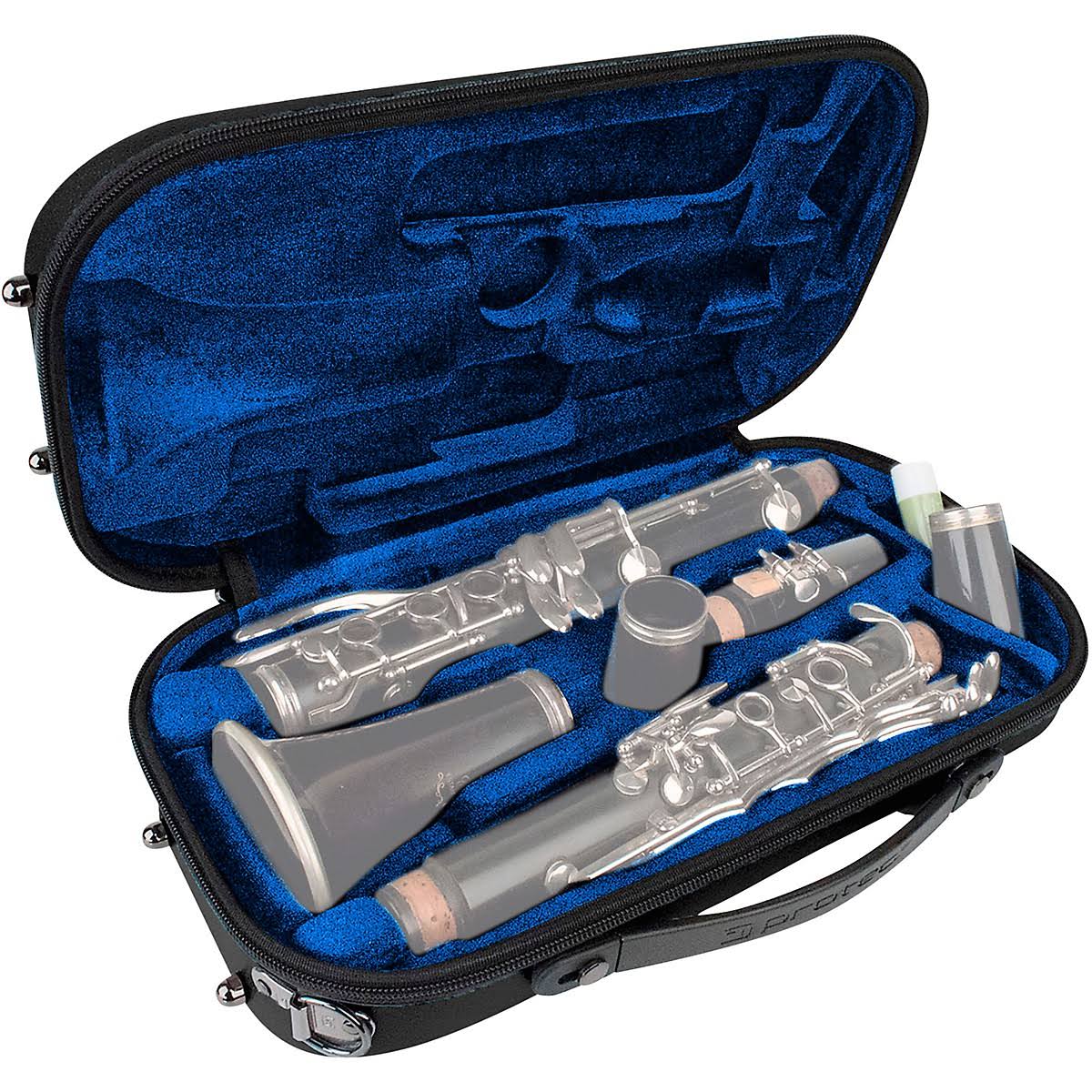 Black Clarinet Micro Zip Case W184