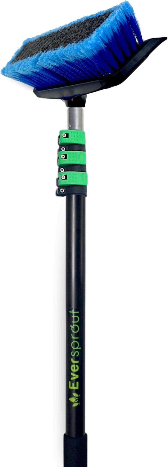 7-to-24 Foot Scrub Brush with Rubber Bumper L9282