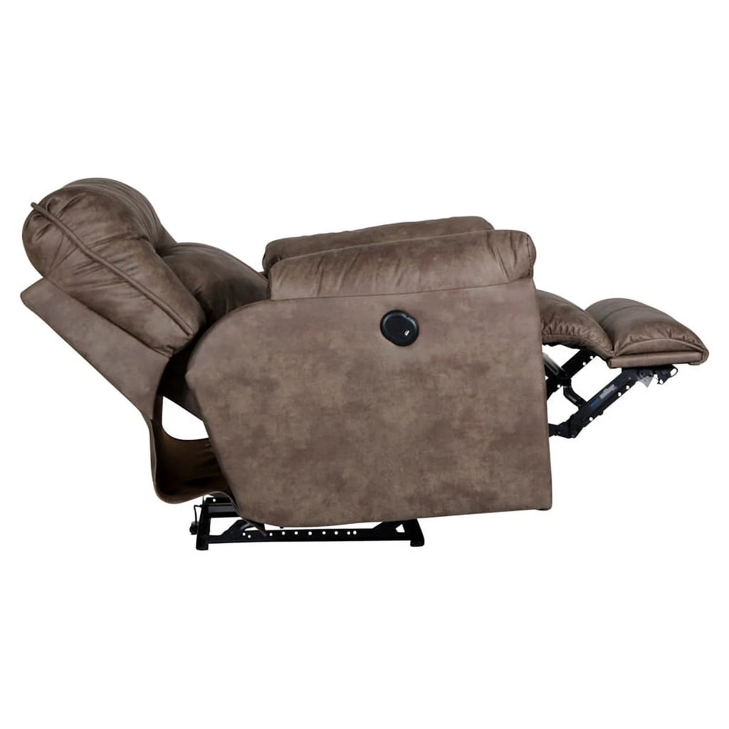 Brown Polyester Recliner R868664
