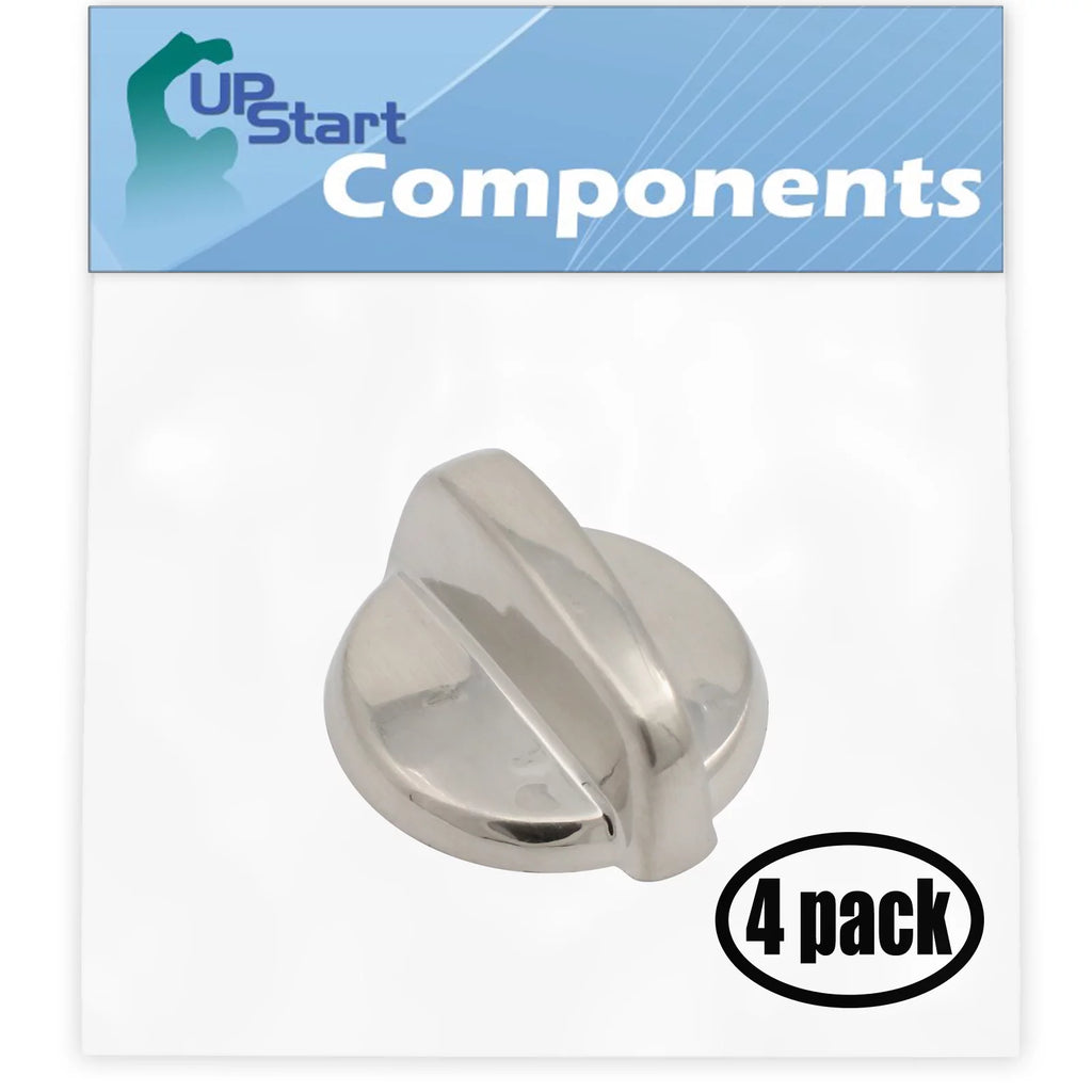 4 Pack Stainless Steel Control Knob P3432
