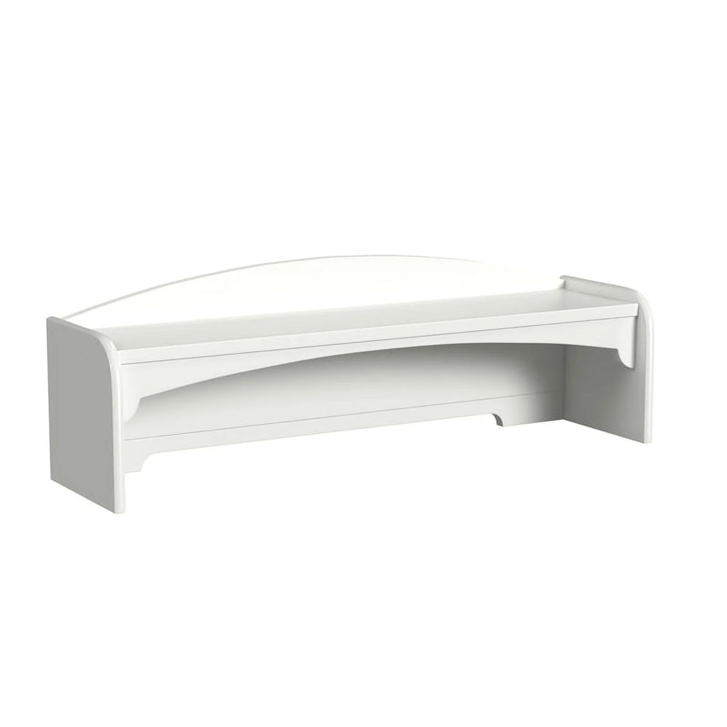 Bright White Engineered Hardwood Desk Hutch G7031