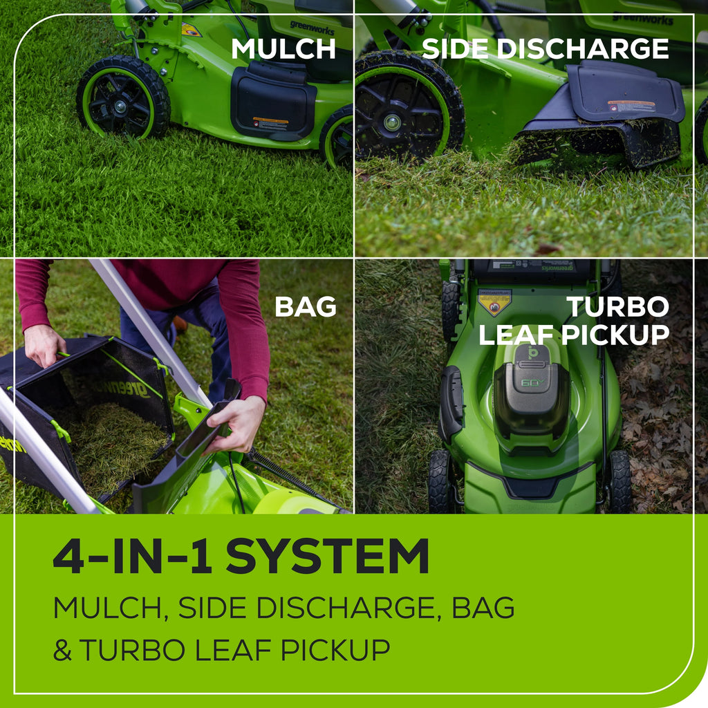 60V 21 Push Lawn Mower with Battery & Charger U91474
