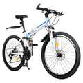 26 Inch 21 Speed Folding Mountain Bike C5575