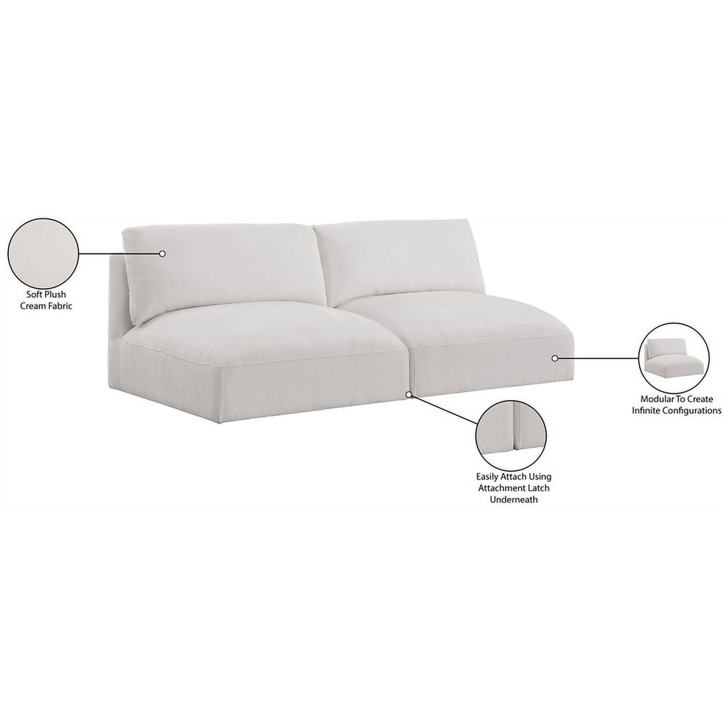 Cream Fabric Modular Sofa J74526