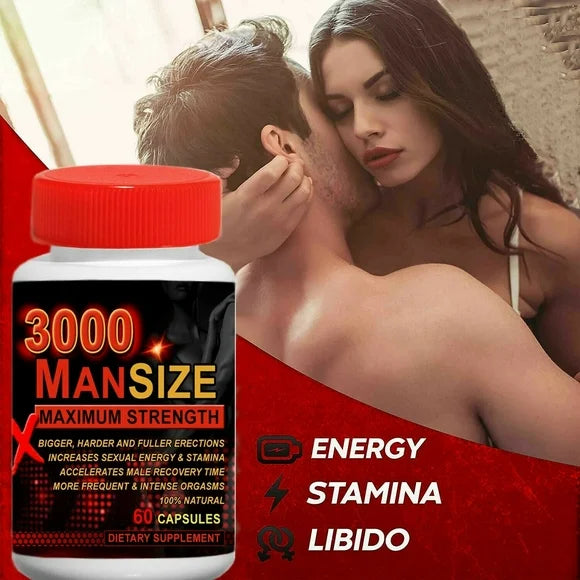 Maca & Tribulus Male Supplements 3000mg C9134