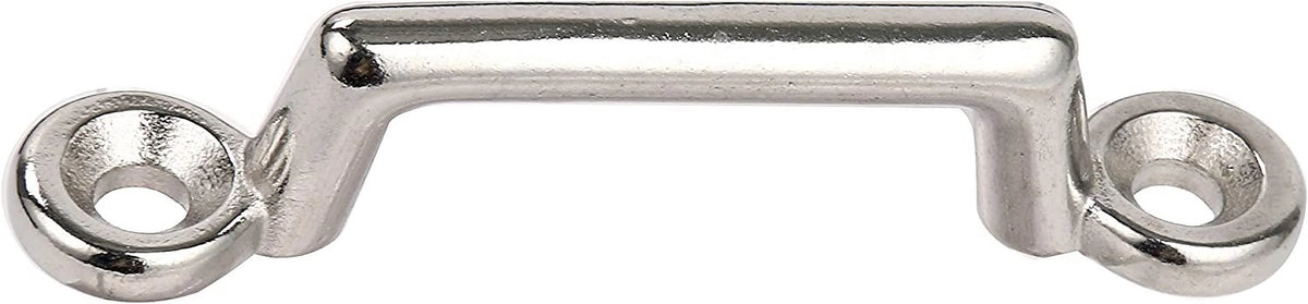 Pack of 6 Stainless Steel Bimini Top Strap, Pad Eye, Footman's Loop Y660