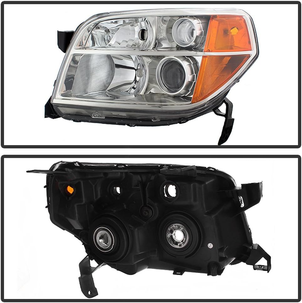 2006-2008 Honda Pilot Factory Headlights Headlamps Driver Passenger Side D700