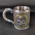 Stainless Steel Metal Tankard Beer Mug M8078
