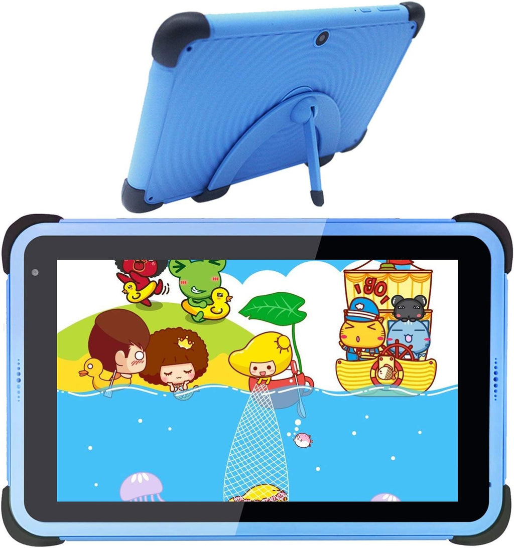 Kids Tablet 7 Inch WiFi Android 11.0 IPS HD Screen 2GB RAM 32GB ROM Blue I726