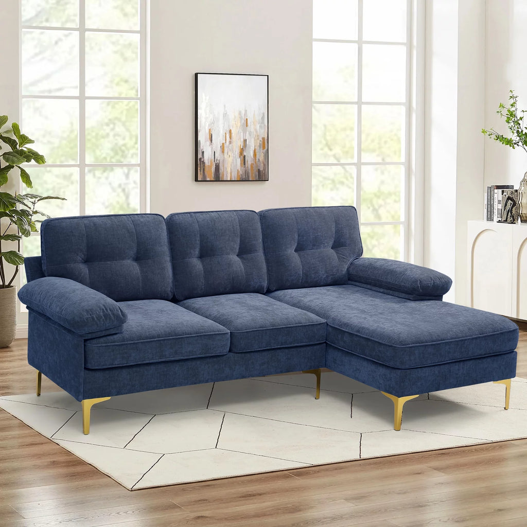 3-Piece Modular L-Shaped Sectional Sofa T531999
