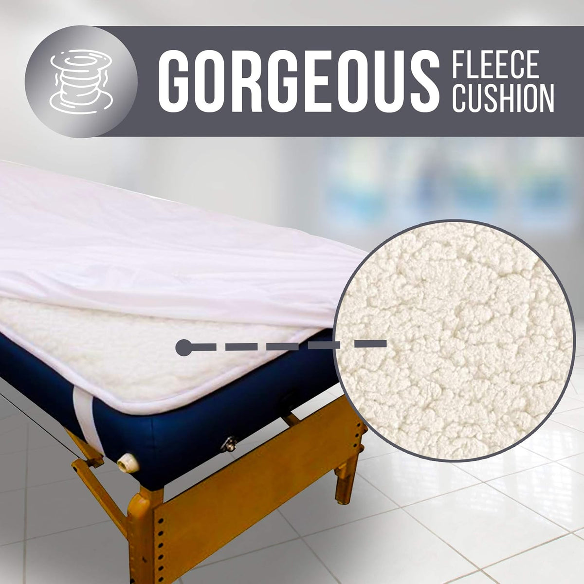 Massage Table Heating Pad with 3 Heat Settings W96348
