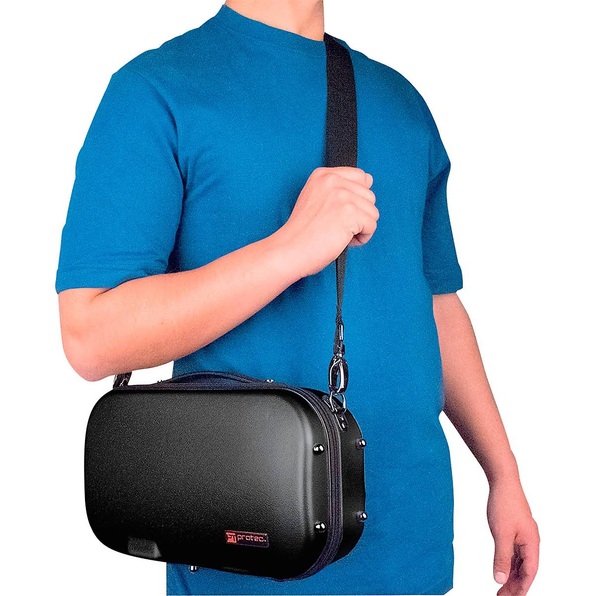 Black Clarinet Micro Zip Case W184