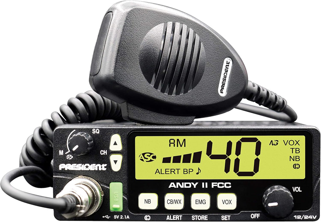 CB Radio with Weather Channel and USB Port X532