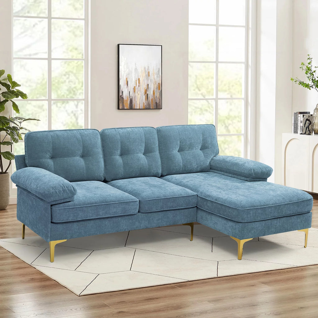 3-Piece Modular L-Shaped Sectional Sofa T531999