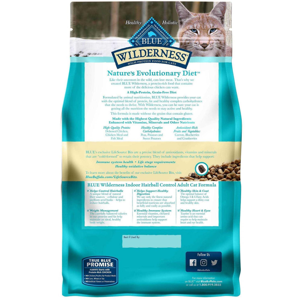 Indoor Hairball Control Cat Dry Food Z756