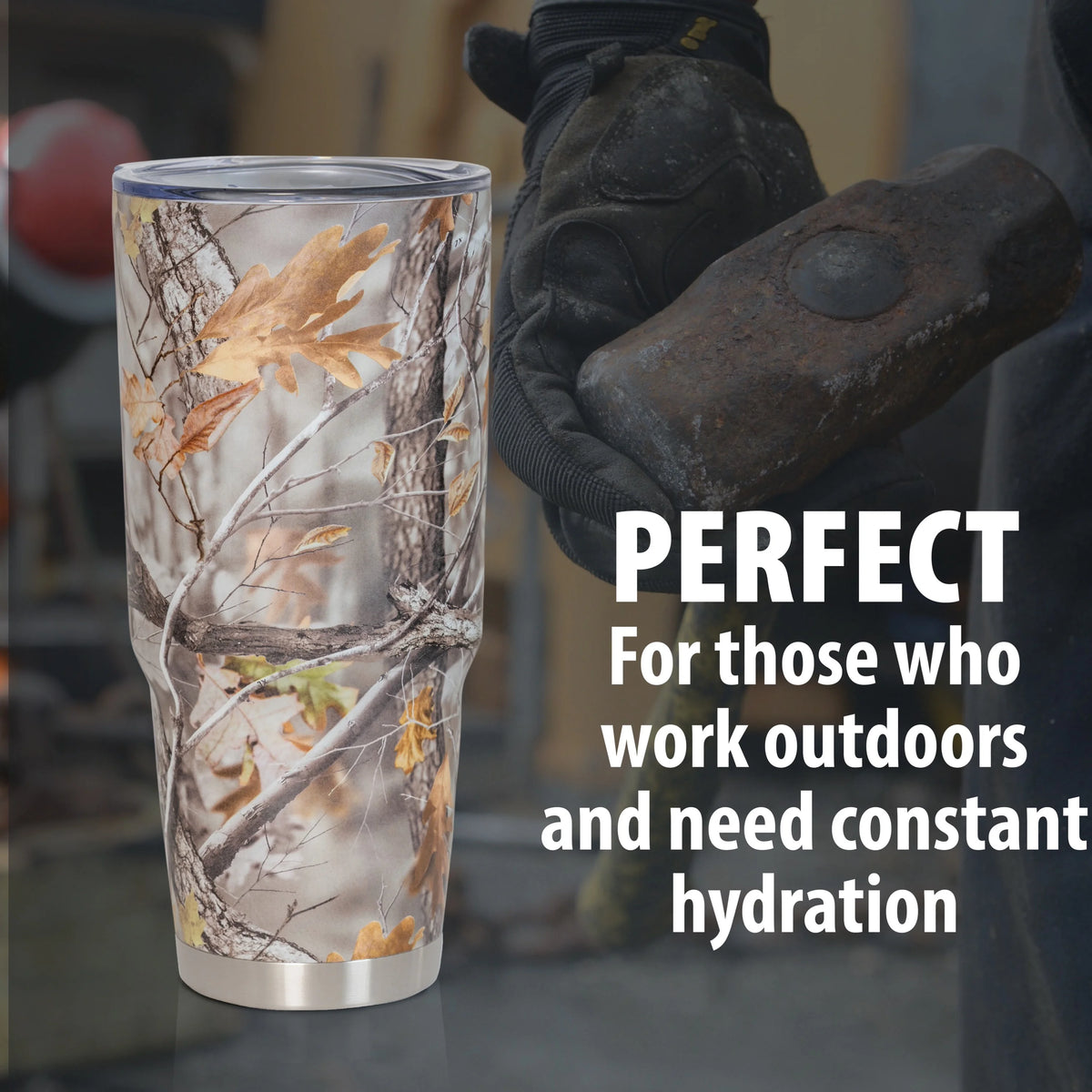 64oz Double Vacuum Wall Tumbler With Lid S52510