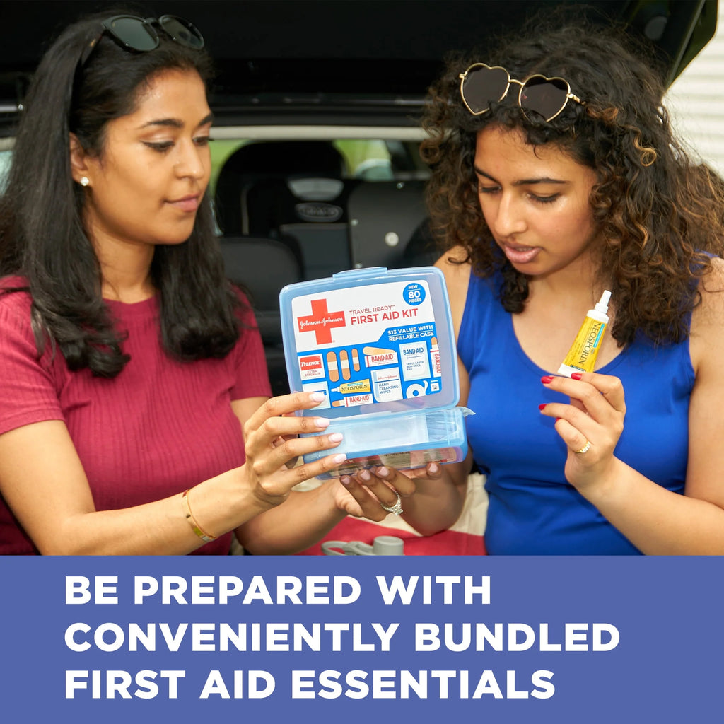 Portable Emergency First Aid Kit, 80 pc D629