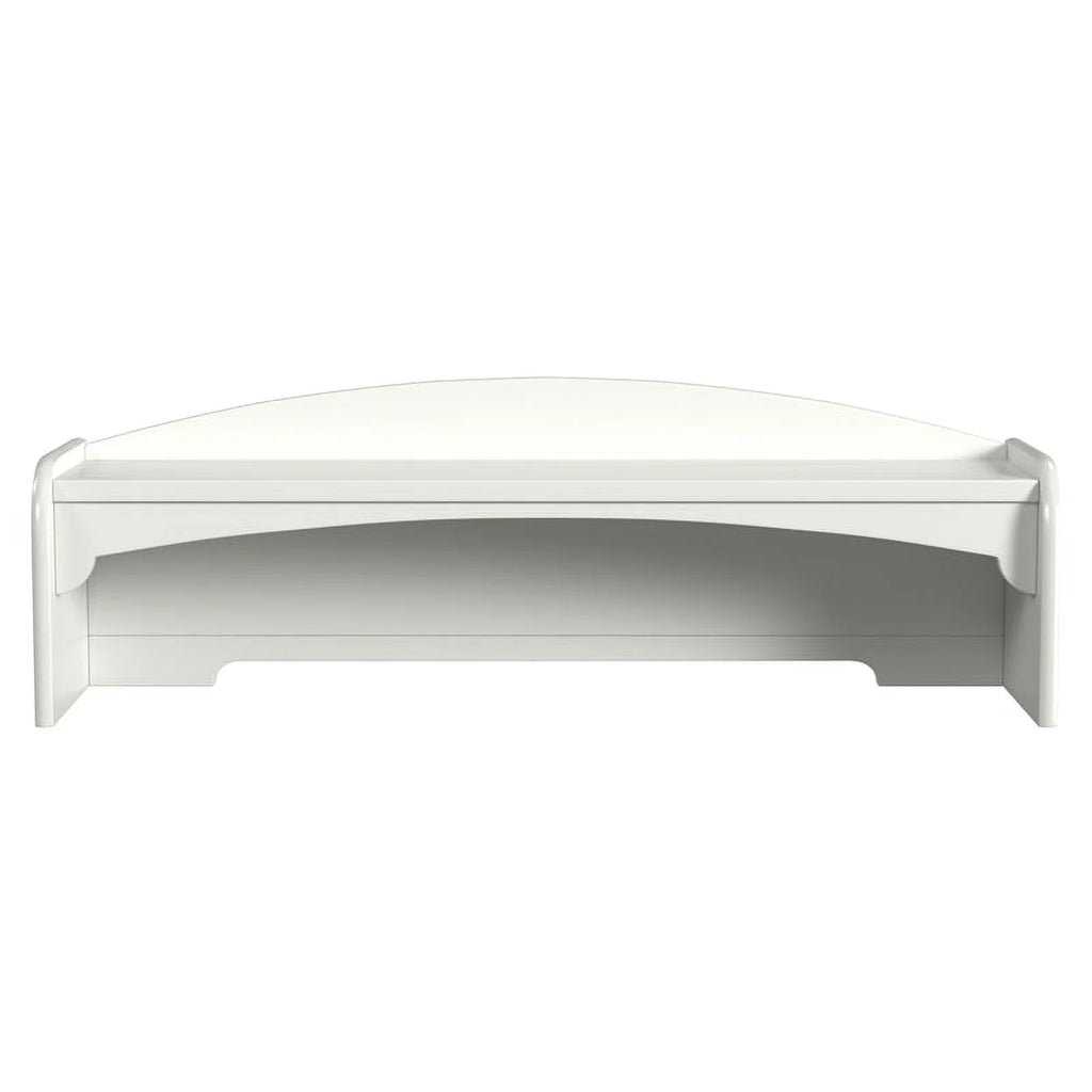 Bright White Engineered Hardwood Desk Hutch G7031