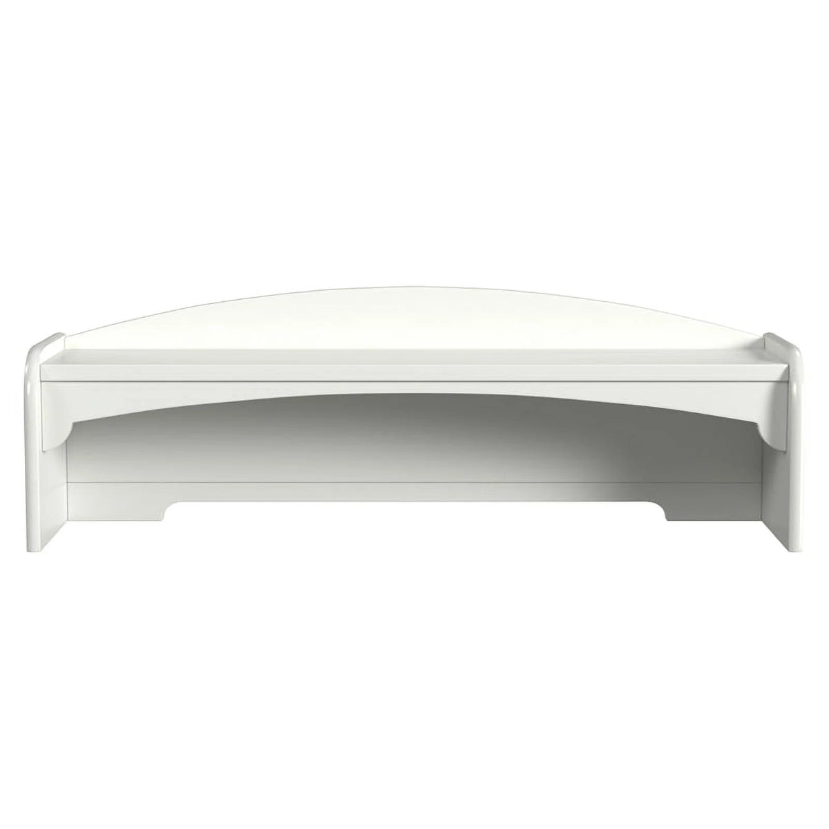 Bright White Engineered Hardwood Desk Hutch G7031